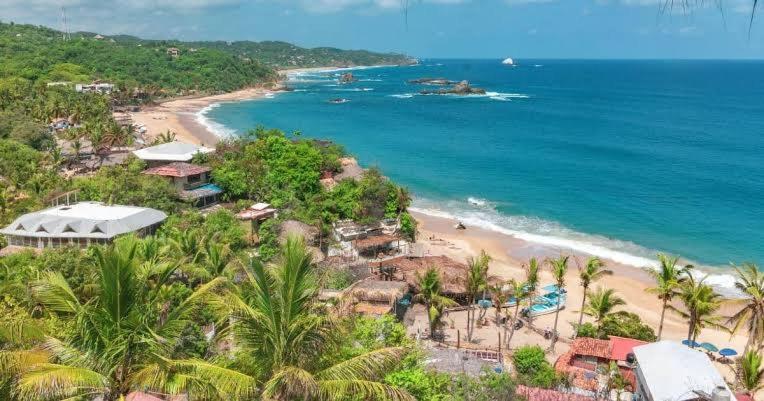 Hotel Bajo Las Estrellas Mazunte Zewnętrze zdjęcie